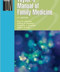 Taylor's Manual of Family Medicine Fourth Edition