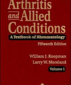 Arthritis and Allied Conditions: A Textbook of Rheumatology (Two Volume Set)