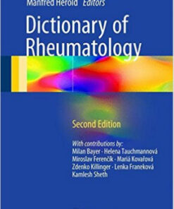 Dictionary of Rheumatology 2nd ed. 2016 Edition