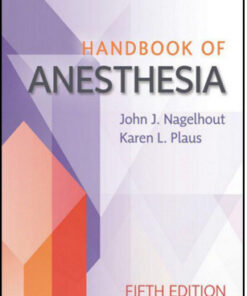 Handbook of Anesthesia, 5th Edition