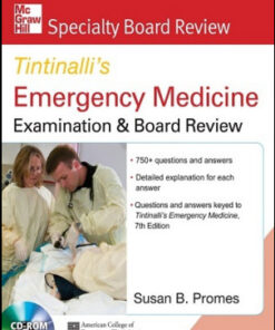 McGraw-Hill Specialty Board Review: Tintinalli’s Emergency Medicine Examination and Board Review 7th edition