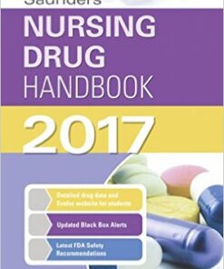 Saunders Nursing Drug Handbook 2017, 1e
