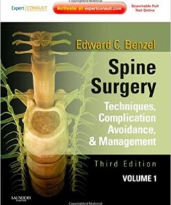 Spine Surgery, 2-Volume Set: Techniques, Complication Avoidance and Management 3e