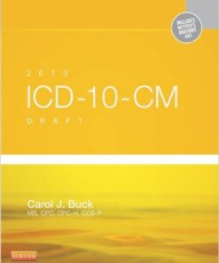2013 ICD-10-CM Draft Edition, 1e 1st Edition