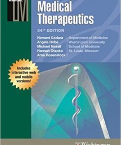The Washington Manual of Medical Therapeutics Thirty-Fourth, With Inkling Edition