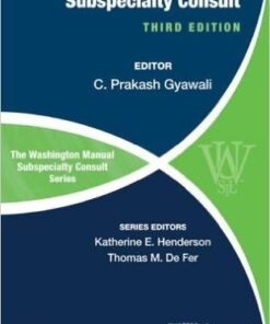 The Washington Manual of Gastroenterology Subspecialty Consult (Washington Manual: Subspecialty Consult) Third Edition