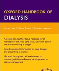 Oxford Handbook of Dialysis  4th Edition