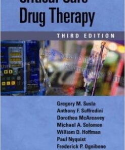 Handbook of Critical Care Drug Therapy Third Edition