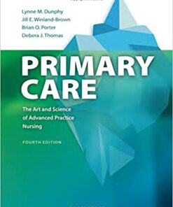 Primary Care: Art and Science of Advanced Practice Nursing 4th Edition PDF