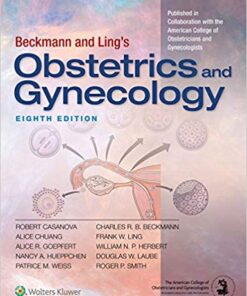 Beckmann and Ling's Obstetrics and Gynecology Eighth PDF