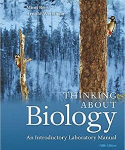 Thinking About Biology An Introductory Laboratory Manual 5th Edition