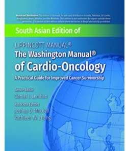The Washington Manual for Cardio-Oncology SAE (Original PDF from Publisher)