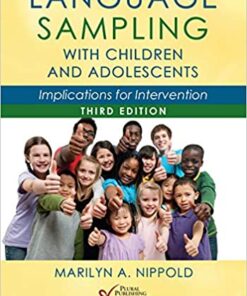 Language Sampling with Children and Adolescents: Implications for Intervention, Third Edition (Original PDF from Publisher)