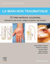 La main non traumatique 10 interventions courantes: Manuel de chirurgie du membre supérieur